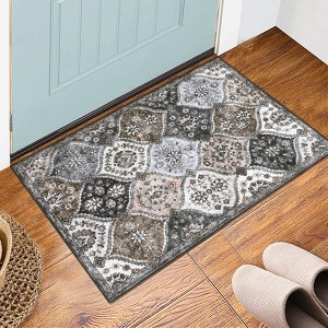 Area Rug, Rugs for Living Room, Washable Rug, Vintage Rugs for Entryway, Traditional Floor Cover, Thin Carpet, Kitchen Distressed Non Slip Mat - 1 of 4
