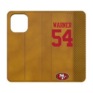 NFL San Francisco 49ers Players Game Tactic Folio Cell Phone Case for Apple iPhone - 1 of 4