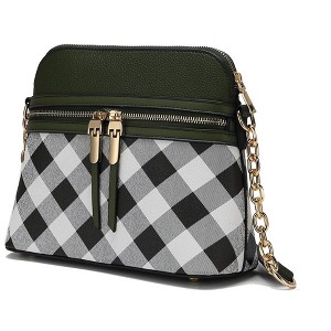 MKF Collection Suki Checkered Crossbody Bag by Mia K - 1 of 4