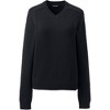 School Uniform Young Women's Cotton Modal V-neck Sweater - 2 of 2