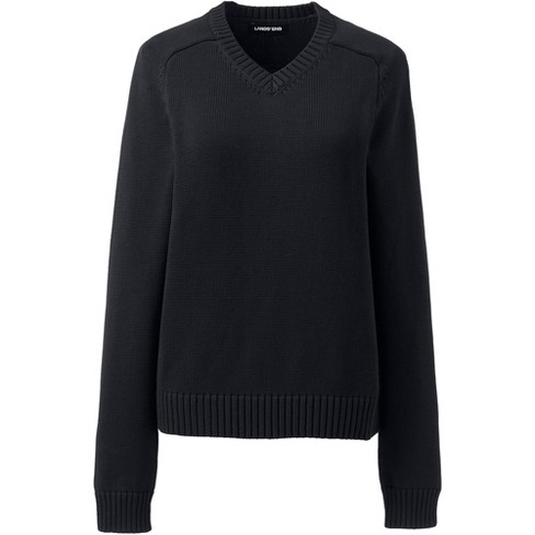 Cotton v neck jumper on sale womens