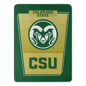 NCAA Colorado State Rams 46''x60'' Leadership Micro Throw Blanket: Polyester Team Logo - 1 of 4