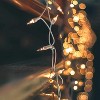 Itopfox 50 Warm White Christmas Lights, Clear Mini Incandescent Lights on White Wire, String Lights for Indoor Outdoor Holiday Decorations - 4 of 4