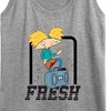 Women's - Hey Arnold! - Fresh Arnold Graphic Racerback Tank - 2 of 4