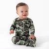 Gerber Baby and Toddler Buttery-Soft Snug Fit Footed Pajamas - 2 of 4