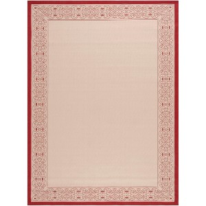 Courtyard CY2099 UV & Stain Resistant Non-Shedding Power Loomed Indoor/Outdoor Rugs - Safavieh - 1 of 4