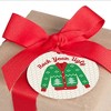 Big Dot of Happiness Ugly Sweater - Holiday and Christmas to and from Favor Gift Tags (Set of 20) - 2 of 4