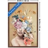 Trends International Reinders: Flowers - Floral Lady Framed Wall Poster Prints - 3 of 4