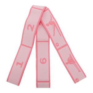 Unique Bargains Durable 9 Grids Yoga Stretch Bands 1 Pc - 1 of 4