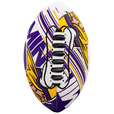 Souvenir Wilson Minnesota Vikings Yellow & Purple Rubber Football