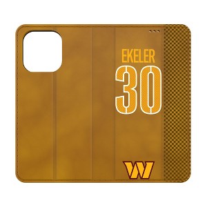 NFL Washington Commanders Players Game Tactic Folio Cell Phone Case for Apple iPhone - 1 of 4
