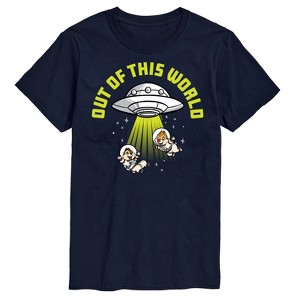 Men's - Disney - UFO Out Of This World Short Sleeve Graphic T-Shirt - 1 of 4