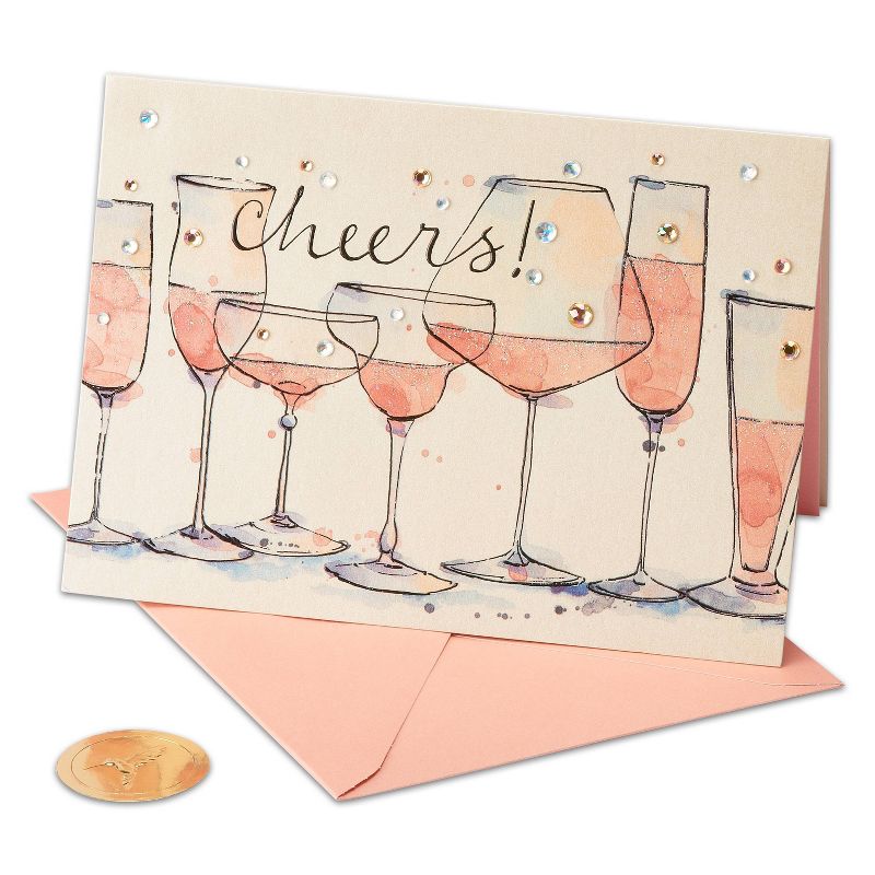 Wedding Card Cheers Champagne - PAPYRUS, 5 of 6