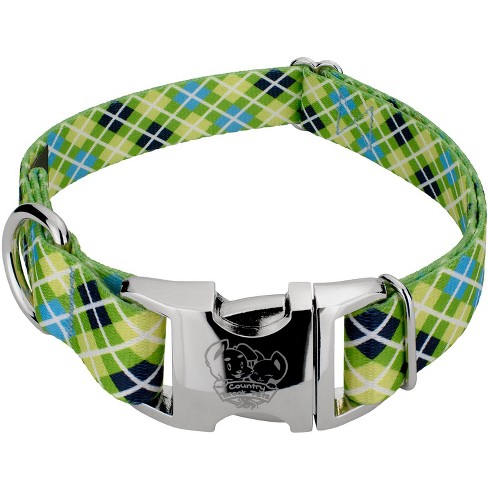 Country Brook Petz Premium Margarita Argyle Dog Collar : Target