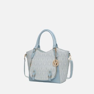 MKF Collection Fula Signature Crossbody Satchel – Vegan Leather Handbag by Mia K - 1 of 4