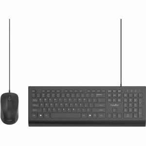 Rocstor Premium CK1 Wired USB Keyboard Mouse Combo Set - 1 of 1