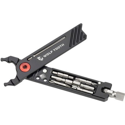 Wolf Tooth 8-Bit Pliers Bike Multi-Tool - Red Bolt