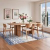 8x10 Area Rugs for Living Room Washable Rugs Ultra-Thin Oriental Non-Slip Accent Carpet Stain-Resistant Farmhouse Low Pile Floor Carpet for Bedroom - 2 of 4