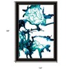 HomeRoots Ocean Living Black Framed Print Wall Art - 3 of 4