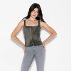 Women's Denim Star Corset Tank Top - Wild Fable™ - 2 of 3