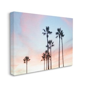 Stupell Industries Sunset Sky with Palm Tree Silhouettes - 1 of 4