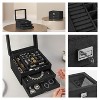 Jewelry Box, 3-Tier Lockable Jewelry Storage Organizer - 4 of 4