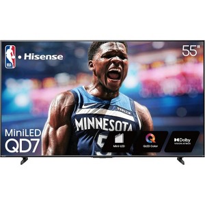 Hisense - 55" Class QD7 Series MiniLED QLED 4K UHD HDR Smart Fire TV - 1 of 1