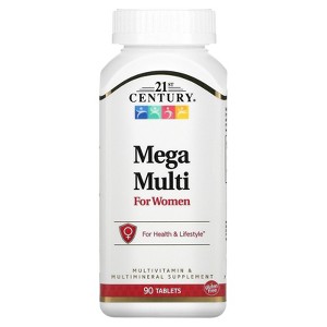 21st Century Mega Multi for Women, 90 Tablets - 1 of 4