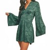 Women's Tropical Jacquard Duster Romper - DRESS FORUM - 3 of 4