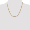 Black Bow Jewelry 4mm 10K Yellow Gold Hollow Anchor Chain Necklace - 2 of 4