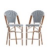 Taylor & Logan 2pk Noemi Stacking Bistro Style Counter Chairs - 4 of 4