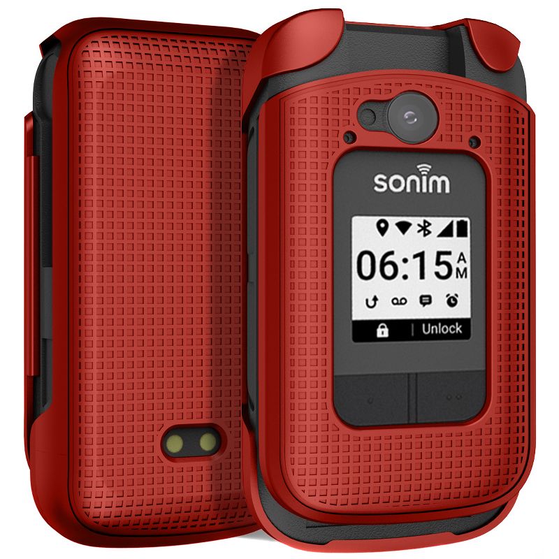 Nakedcellphone Hard Case for Sonim XP3 Plus Flip Phone (XP3900, XP3plus), 1 of 7