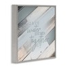 Stupell Industries Planked Shower Together Phrase, 17" x 17" - 3 of 4