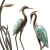 SPI Home Heron Romantic Sculpture – Elegant Bronze Finish Coastal Bird Statue, 26.5" Tall Metal Garden or Indoor Accent - 2 of 4