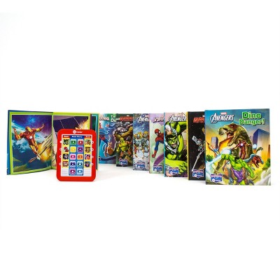 Pi Kids Marvel Electronic Me Reader and 8-Book Library Boxed Set