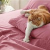 Queen Sheet Set - 4 Pieces Soft Queen Size Sheets - Breathable & Cooling - Hotel Luxury - Easy Care Polyester Microfiber Bedding for Women, Men, Geran - 4 of 4