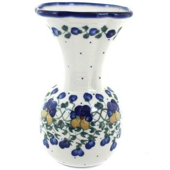 Blue Rose Polish Pottery 30-1 WR Unikat Vase
