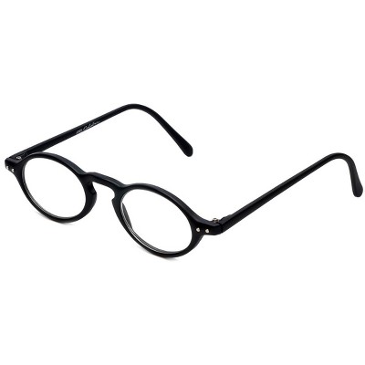 Calabria 4365 Designer Reading Glasses in Black +2.50  Frame/42mm Lens Width