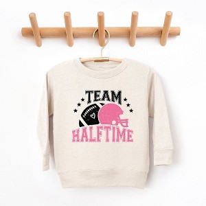 The Juniper Shop Team Halftime Distressed Toddler Graphic Sweatshirt - 1 of 3