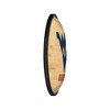 College Basketball Hardwood Design Oval Slimline Lighted Wall Sign - 3 of 4