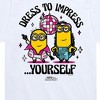 Boys' - Despicable Me Minions - Dress To Impress Yourself Disco Dance Short Sleeve Graphic T-Shirt - 2 of 4
