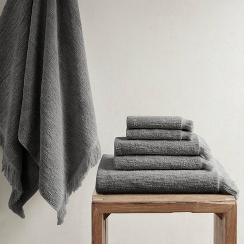 4 Piece Bath Towel Set, Rayon From Bamboo And Cotton, Plush And Thick,  Solid Terry Towels With Dobby Border, Sand - Blue Nile Mills : Target