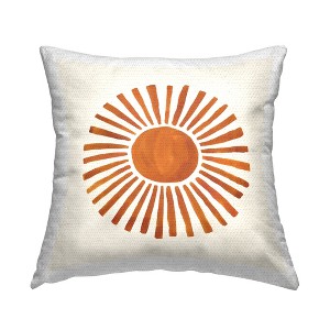 Stupell Industries Orange Boho Sun Rays, 18 x 18 - 1 of 3