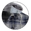 Gioberti Men's Removable Hoodie Plaid Checkered Flannel Shirt - 3 of 4