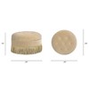Jennifer Taylor Home Yolanda 24" Upholstered Round Accent Ottoman - 4 of 4