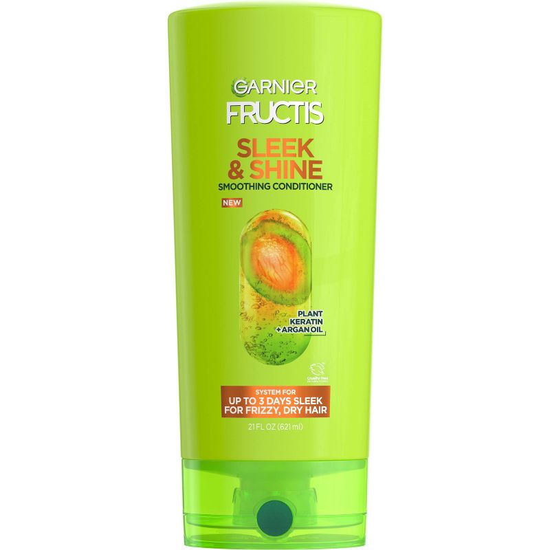 Garnier Fructis Sleek & Shine Smoothing Conditioner for Frizzy Hair, 1 of 7