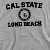 California State University Long Beach Official Circle Logo Adult Crewneck Sweatshirt - 2 of 4