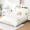 COMHOMA Metal Platform Bed Frame with Headboard,  3 Storage Drawers, Type-C&USB Ports - 4 of 4
