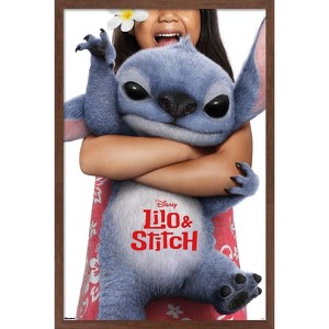Trends International Disney Lilo & Stitch (2025) - Hug One Sheet Framed Wall Poster Prints - 1 of 4