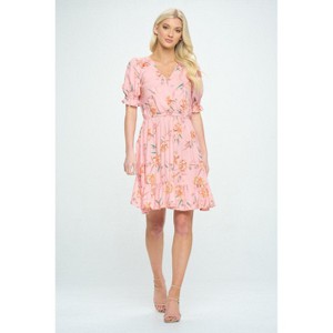 WEST K Women's Elara Ruffle Sleeve Floral Mini Dress - 1 of 4